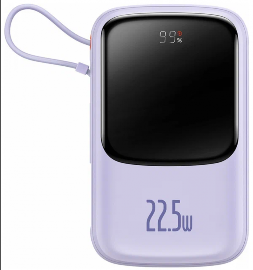 Внешняя АКБ Baseus Qpow Pro Digital Display 22.5W 10000 mAh