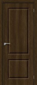 Межкомнатная Дверь Винил Bravo Скинни-12 Dark Barnwood 600x1900, 600x2000, 700x2000, 800x2000, 900x2000мм / Браво