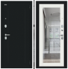 Входная Дверь Bravo Флэш Букле Черное/Off-White 860x2050, 960x2050мм / Браво