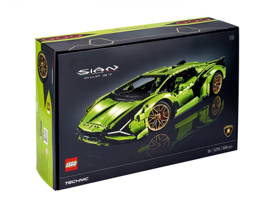 Конструктор LEGO Technic 42115 "Lamborghini Sian FKP 37", 3696 дет.