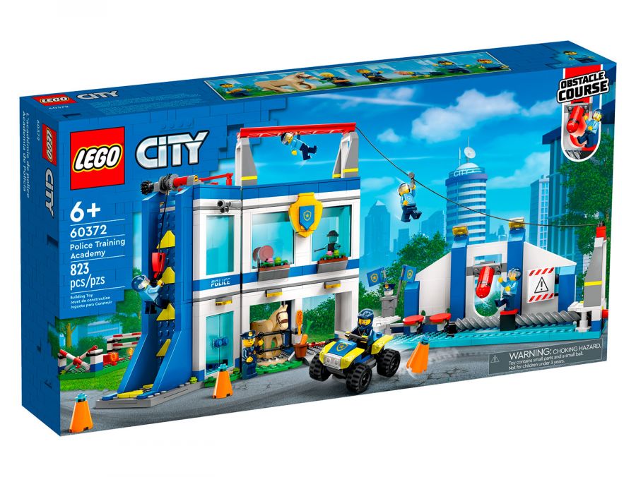 Конструктор LEGO City 60372 "Полицейская тренировочная академия", 823 дет.