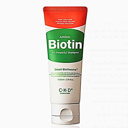 CKD Шампунь с аминокислотами и биотином. Amino biotin all-powerful shampoo, 80 мл.