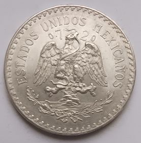 1 песо (Регулярный выпуск) Мексика 1943