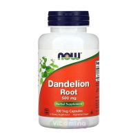 Now Foods Dandelion Root Корень одуванчика 500 мг, 100 капс