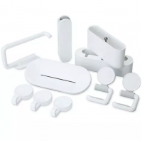 Набор настеннных держателей для ванной комнаты Xiaomi Happy Life Bathroom Set 5 шт.