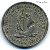 Брит. Карибские территории 25 центов 1955