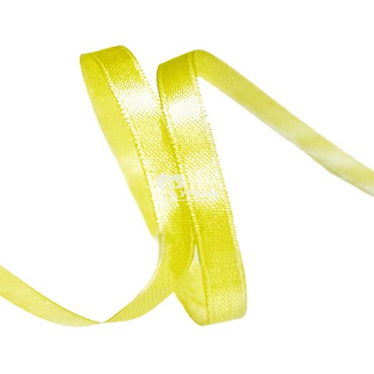Лента атласная IDEAL цвет 3013 желтый Разная ширина (ЛА.IDEAL-3013)