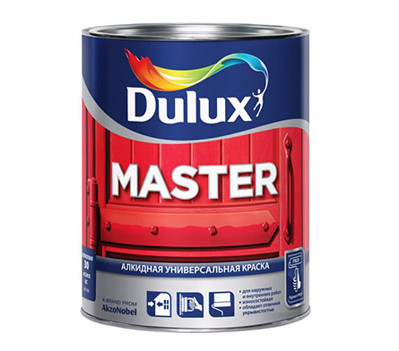 Dulux Master 30 универсальная эмаль полуматовая