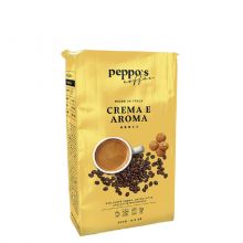 Кофе  молотый Peppo's Crema e Aroma 30% арабика + 70% робуста - 250 г (Италия)