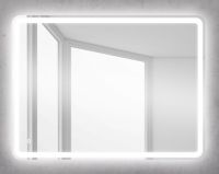 Зеркало для ванной комнаты BelBagno SPC-MAR-500-600-LED-TCH схема 1