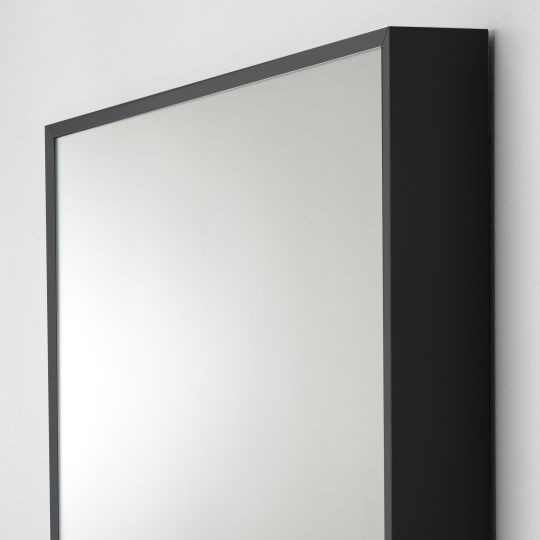 Зеркало для ванной комнаты BelBagno SPC-AL-1000-800 Nero ФОТО