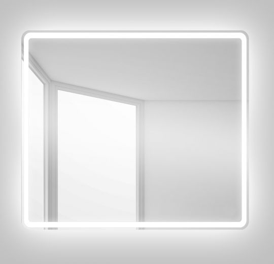 Фото Зеркало для ванной комнаты BelBagno SPC-MAR-900-800-LED-BTN