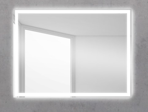 Изображение Зеркало для ванной комнаты BelBagno SPC-GRT-1000-600-LED-BTN