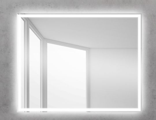 Изображение Зеркало для ванной комнаты BelBagno SPC-GRT-1000-800-LED-BTN