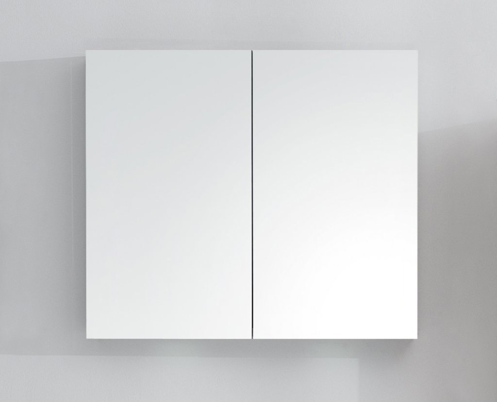 Шкаф зеркало в ванную комнату BelBagno SPC-2A-DL-BL-800 схема 1