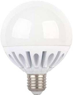 Светодиодная лампа Ecola шар G95 E27 20W 4000K 4K 130x95 ребрист.алюм.Premium K7LV20ELC