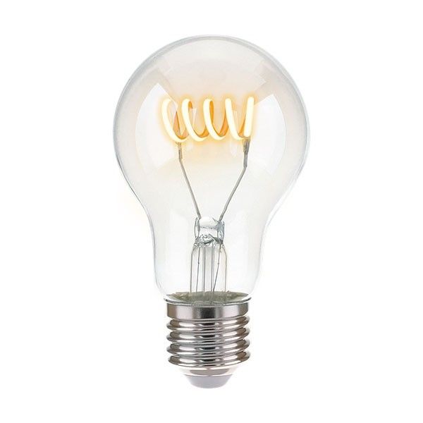 Светодиодная лампа ES лампа св/д Filament Classic FD 6W 4200K E27  (A60 спираль прозрачный) a041012