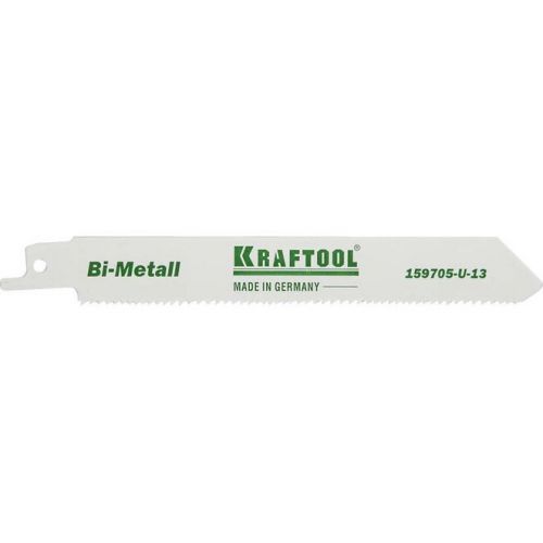 KRAFTOOL 130 мм, шаг 1.8-2.5 мм, полотно по дереву и металлу Bi-Met 159705-U-13 Industrie