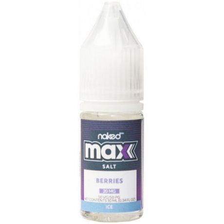 "Naked MAX" Salt - Berries Ice 10 мл. 20 мг.