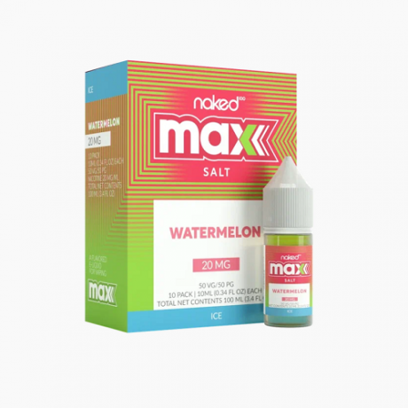 "Naked MAX" Salt - Watermelon Ice 10 мл. 20 мг.