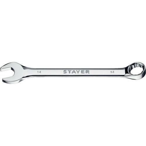 STAYER 14 мм, комбинированный гаечный ключ 27081-14_z01