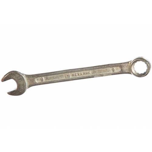 9 мм, комбинированный гаечный ключ Механик 27016-09