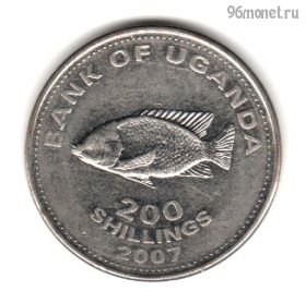Уганда 200 шиллингов 2007