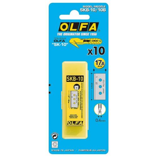 OLFA 10 шт., 17.8 мм, лезвие специальное для ножа OL-SKB-10/10B