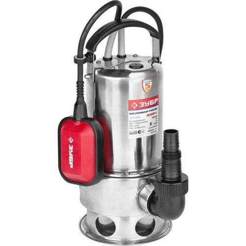 ЗУБР 550 Вт, 200 л/мин, насос погружной для загрязненной воды ЗНПГ-550-С