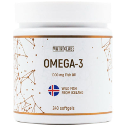 Matrix Labs- Omega-3 Iceland 1000 мг. + Vitamin E