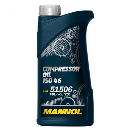Масло для пневмоинструмента Compressor Oil ISO 46, 1 л MANNOL 1923
