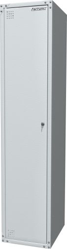 Шкаф металлический для одежды односекционный, серый FERRUM 03.411-7035
