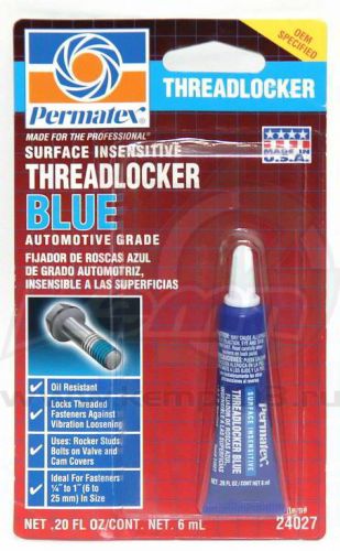 Фиксатор резьбы для замасленной резьбы Surface Insensitive Threadlocker Blue, 6 мл PERMATEX 24027