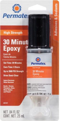Клей эпоксидный 30 Minute High Strength General Purpose Epoxy, 25 мл PERMATEX 84107