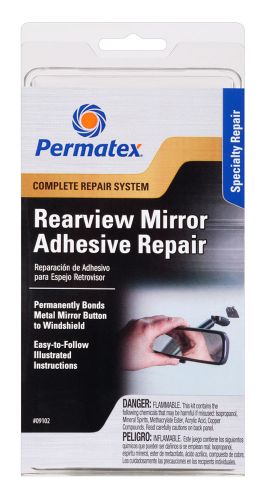 Набор для приклеивания зеркала заднего вида Rearview Mirror Adhesive Kit PERMATEX 09102