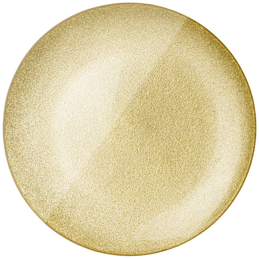 Тарелка "Party" gold 28 см