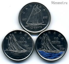 Канада набор 10 центов 2021