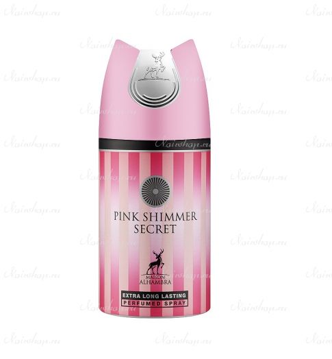 Alhambra Pink Shimmer Secret  ♦ Дезодорант