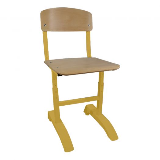 Магнат стул ученический регулируемый (Оранжевый Металлокаркас)