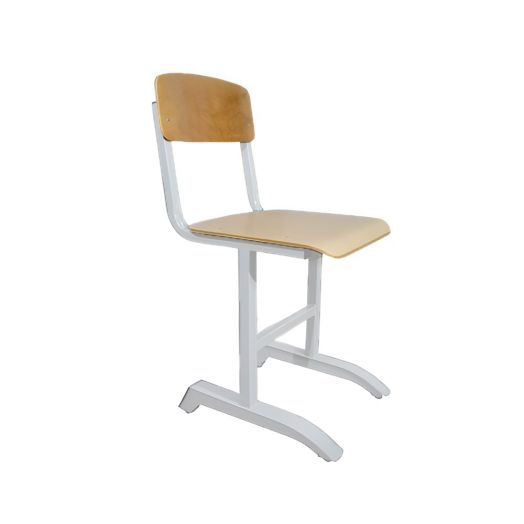 Магнат стул ученический нерегулируемый (Белый Металлокаркас)