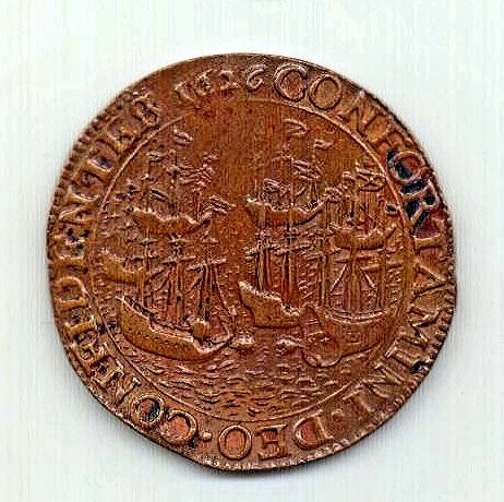 медаль 1626 Утрехт Нидерланды AUNC Редкость