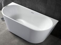 Пристенная акриловая ванна ABBER AB9216-1.5 150х80 схема 1