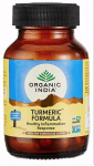 Турмерик Формула (куркумин) Органик Индия (Turmeric formula Organic India), 60 капсул