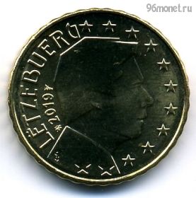 Люксембург 10 евроцентов 2019