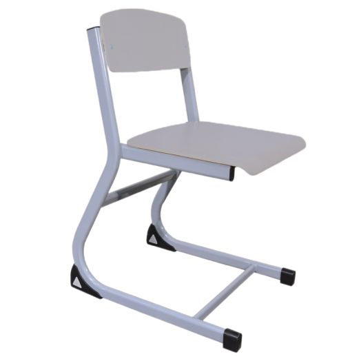 АТЛАНТ-ПРЕМИУМ стул ученический нерегулируемый (Серый металлокаркас)