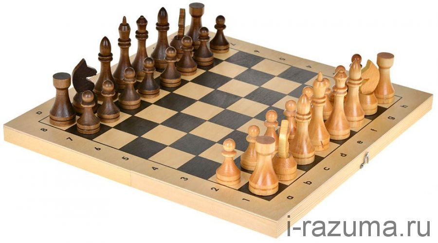 Шахматы Гроссмейстерские деревянные 42х42 См