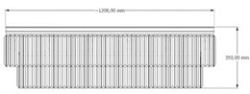 Люстра Vitaluce V5821-9/19PL, 19xE14 Макс. 40Вт / Виталюче