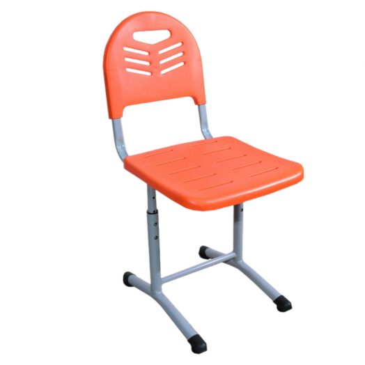 ВЕКТОР-FM стул ученический регулируемый (Красный пластик)