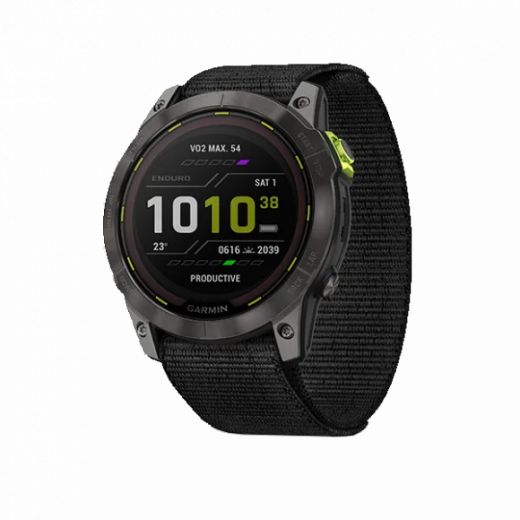 Умные часы Garmin Enduro 2 Sapphilar Solar Carbon Grey