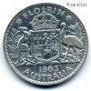 Австралия 1 флорин 1963